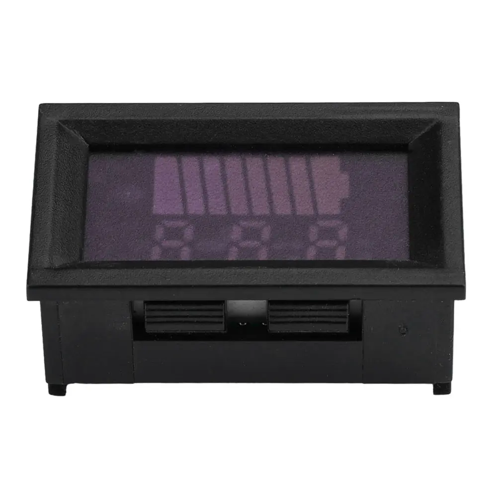 Car Battery Charge Level Indicator DC 6V-72V Universal Lead-acid Battery Capacity Meter Tester LED Digital Vehicle Voltmeter