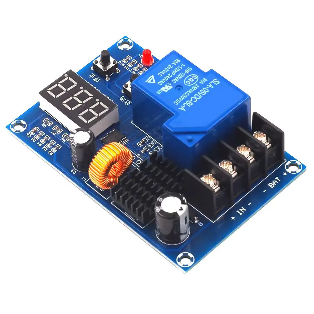 XH-M604 18650 Lithium Battery Charging Control Board DC 6-60V Li-ion Lead Acid Battery Charging Control Switch Protection Board