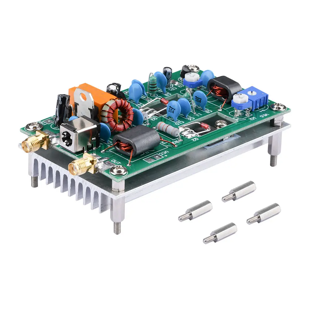 30W Shortwave Sound Power Amplifier Board 12-13.8V CW SSB Linear High Frequency Audio Amplifier Module DC5.5X2.1 Finished Board
