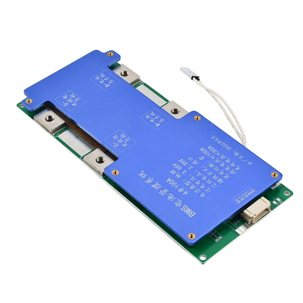 BMS 8S 100A 24V LiFePO4 Battery Protection Board BMS Iron Phosphate LFP Board Charging Controller with Balancing Function