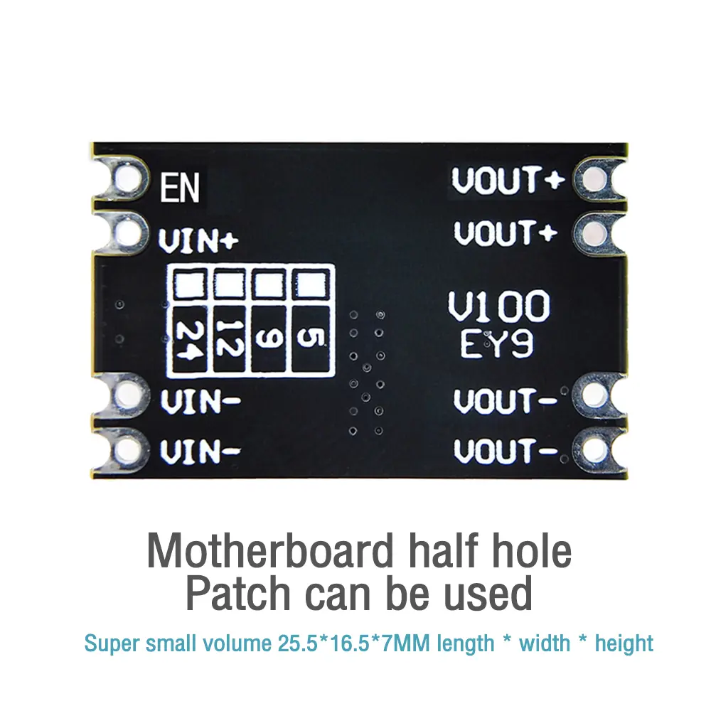 DC-DC Mini Buck Converter Board 7-100V to 5V 9V 12V 24V 2A Step Down Power Supply Module Transformer Voltage Regulator