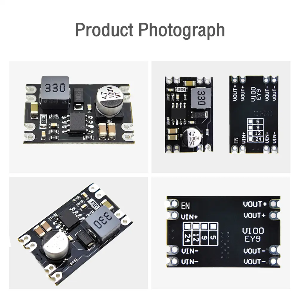 DC-DC Mini Buck Converter Board 7-100V to 5V 9V 12V 24V 2A Step Down Power Supply Module Transformer Voltage Regulator