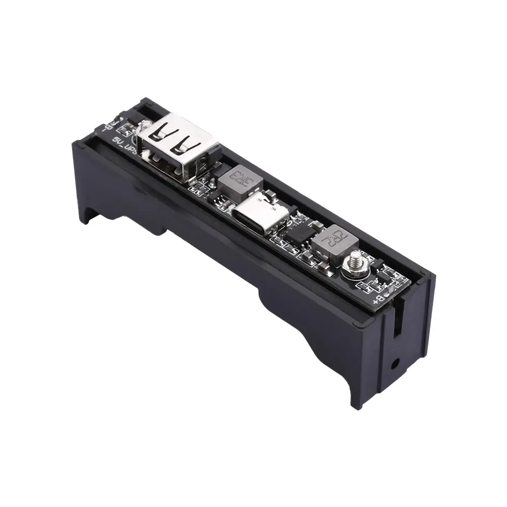 DC 5V Type-C 18650 Lithium Battery Charger Board DC-DC Step Up Booster Converter Fast Charge Module For Camera UPS Power Supply