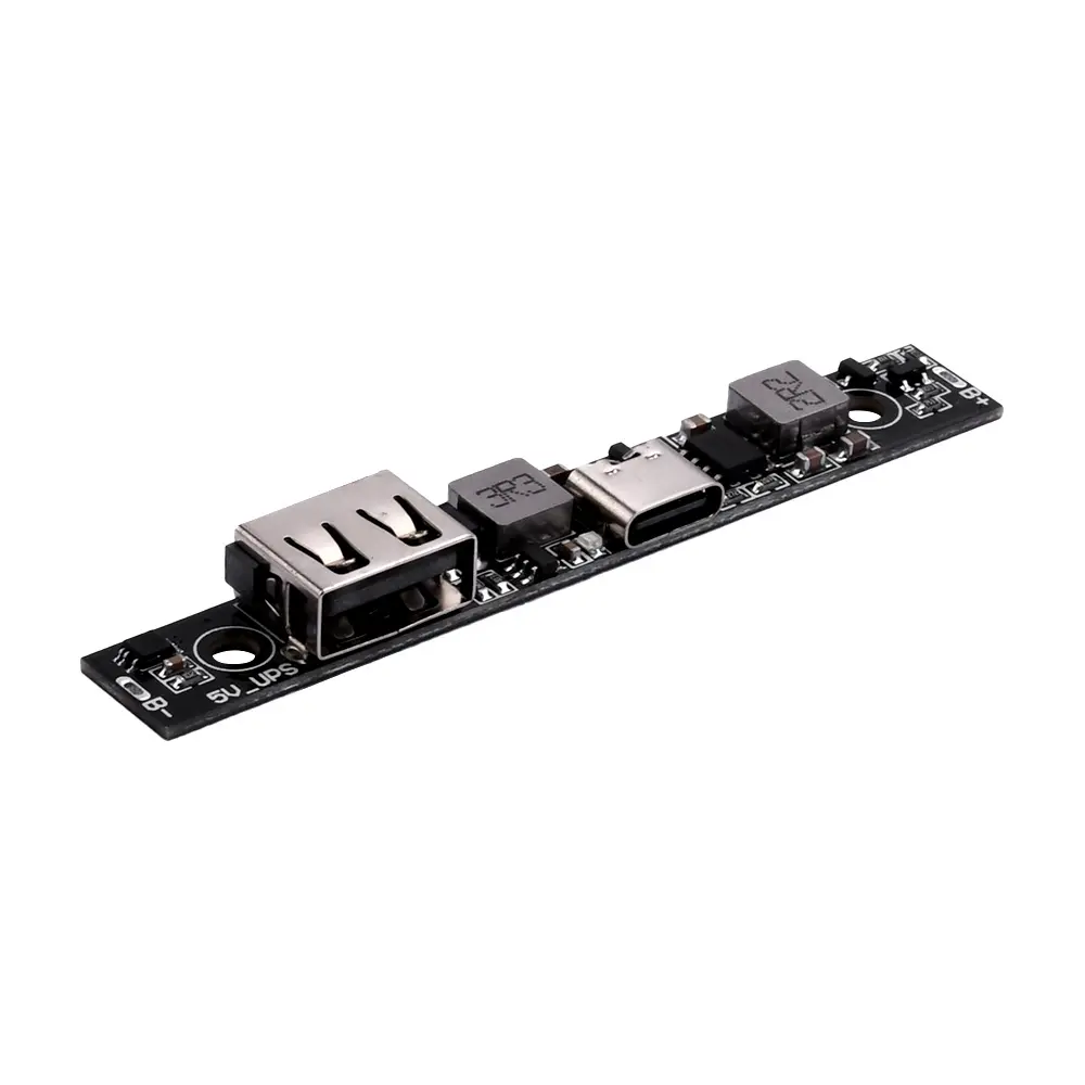 DC 5V Type-C 18650 Lithium Battery Charger Board DC-DC Step Up Booster Converter Fast Charge Module For Camera UPS Power Supply