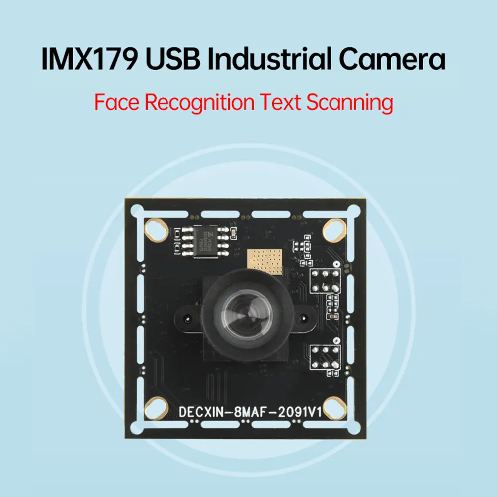 IMX179 Cam Module 78/100 Degree 8 Million Fixed Focus HD Industrial Camera Module Free Driver With USB Wire For Face Recognition