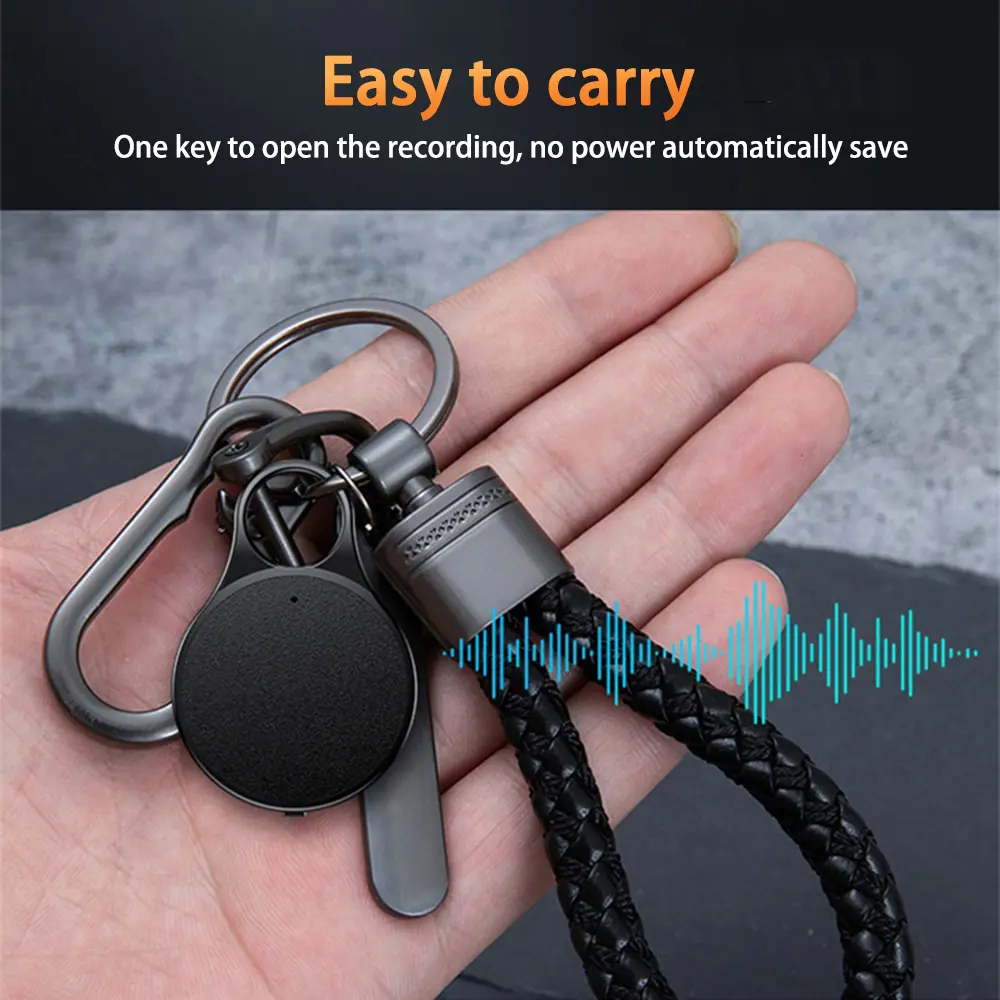 Mini Sound Recorder 8/16/32G One Click Recording Device Professional Small Voice Audio Recorders For Lecture Interview Meeting