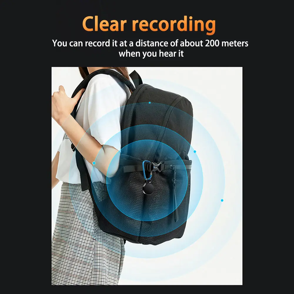 Mini Sound Recorder 8/16/32G One Click Recording Device Professional Small Voice Audio Recorders For Lecture Interview Meeting