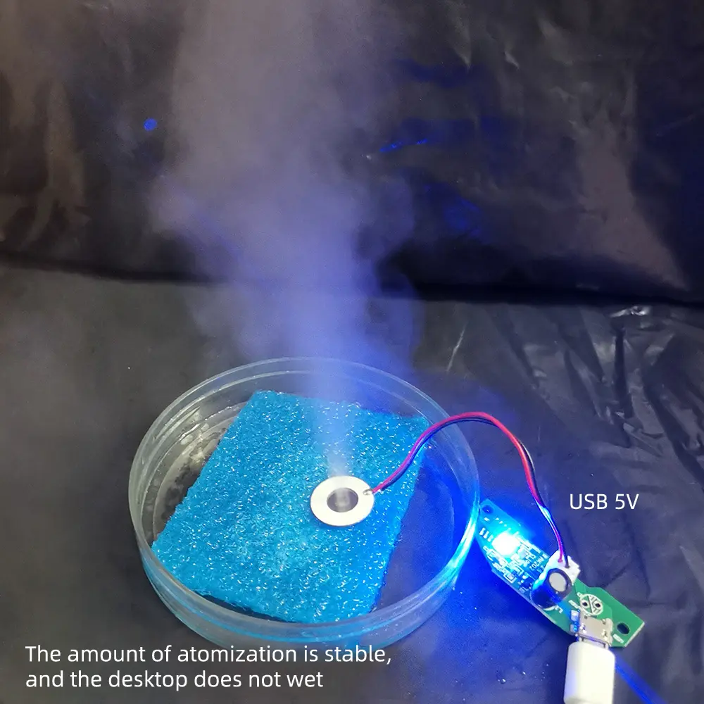16MM 20MM 1.5-3W Ultrasonic Mist Maker Atomizer Transducer Atomizer Film Plate Accessories Humidifier Rubber Gasket