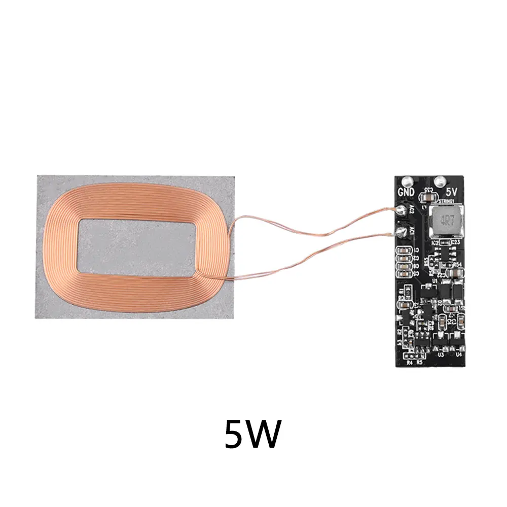 5V 600mA 1A Wireless Charger Module Receiver Wireless Charging Receiving PCBA Board Power Supply Coil For Apple Android Phone