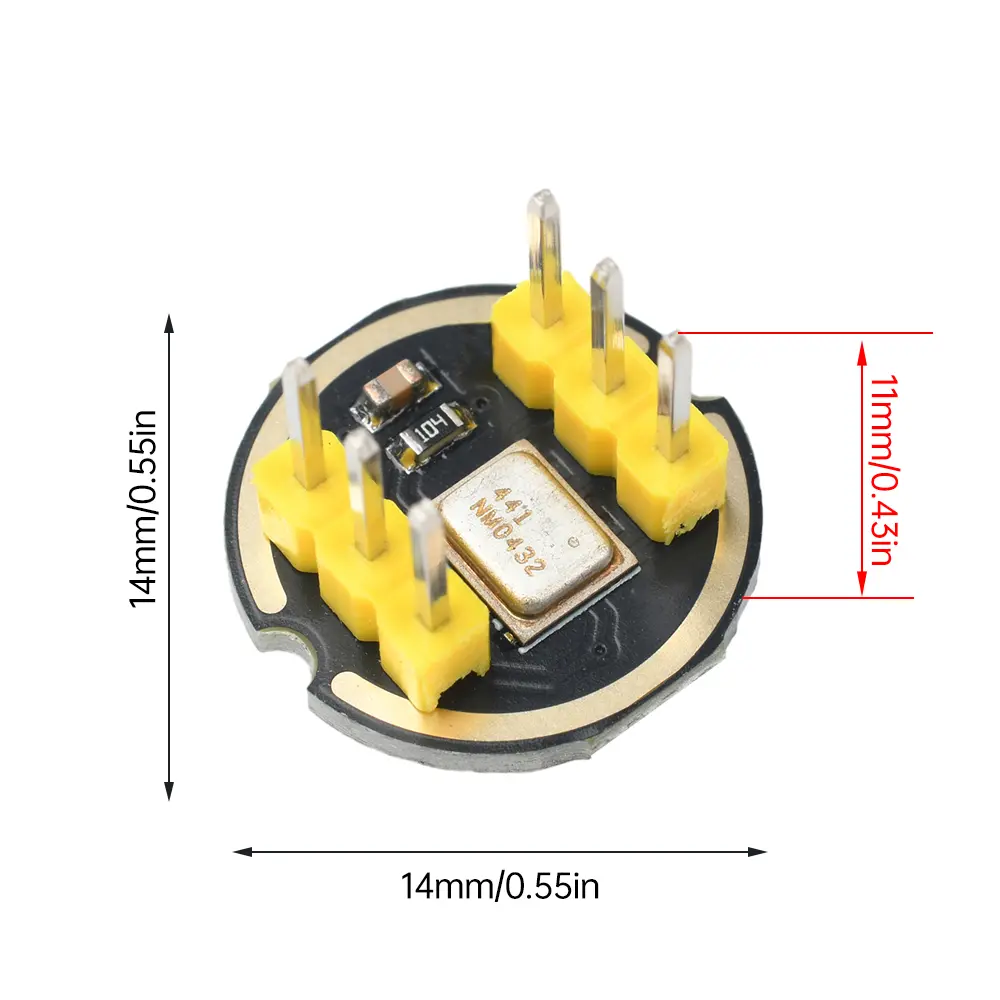 INMP441 Omnidirectional MEMS Microphone Module MEMS High Precision Low Power I2S Interface Supports ESP32 Mic Module For PC