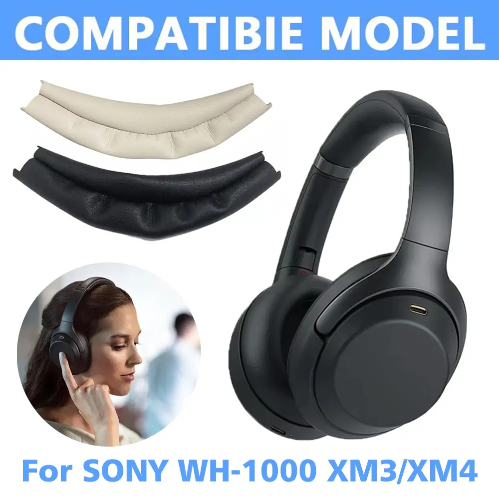 Replacement Headband for Sony WH-1000XM3/WH-1000XM4 Wireless Headphone XM4 XM3 Headband Cover Repair Parts Kit
