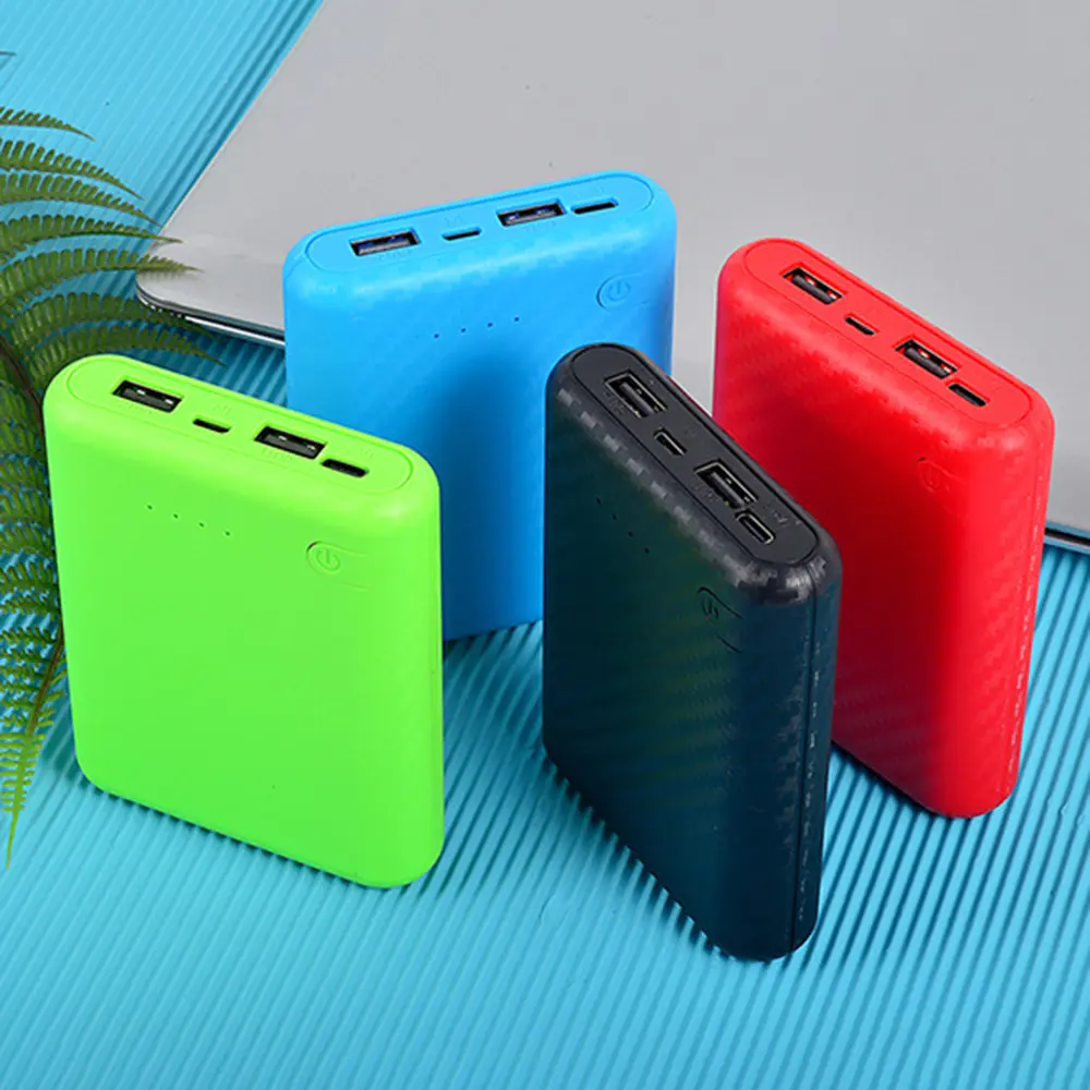 5V 4 Slots 18650 Battery Box Case DIY Power Bank Charger Shell Battery Storage Boxes Mobile Power Supply Housing Type-C Micro