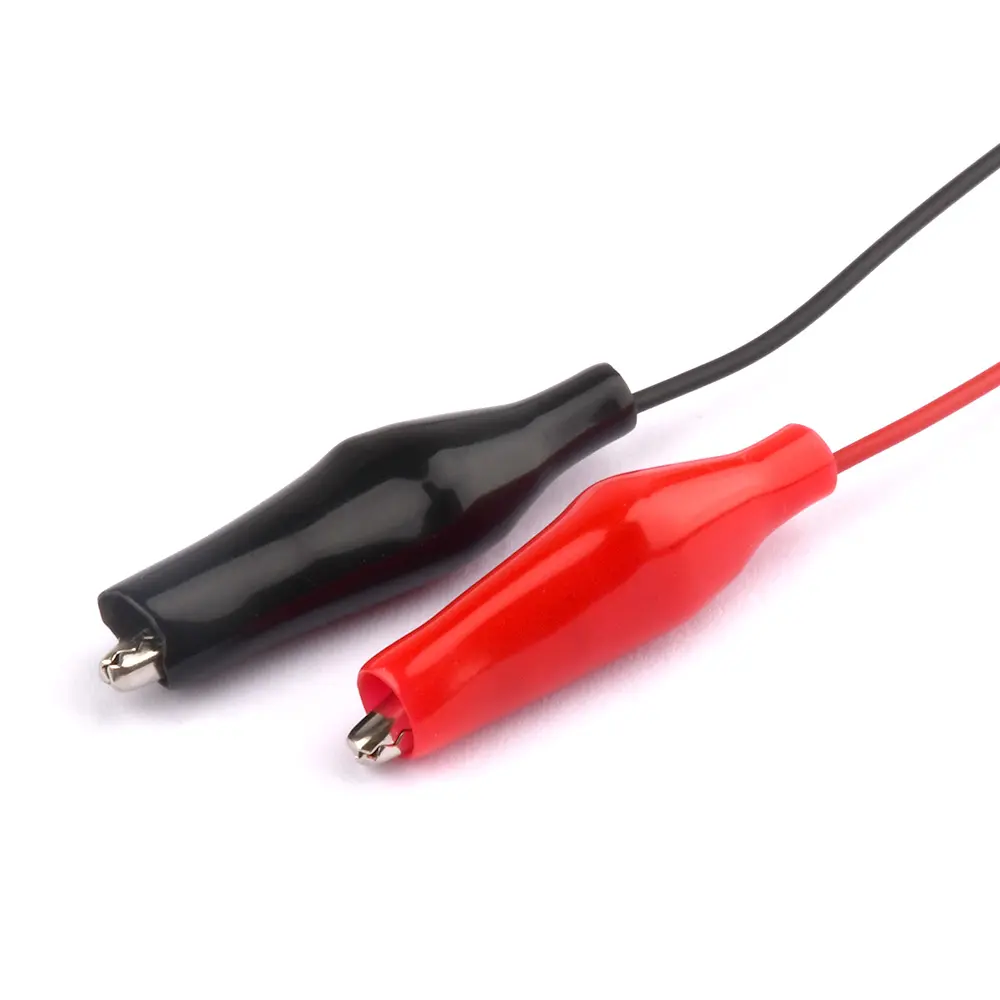3PCS 9V Battery Power Connector Snap Clip Adapter T-type 9 V Dual Wire Holder Cable 9Volt 18cm Lead Socket Plug with Alligator