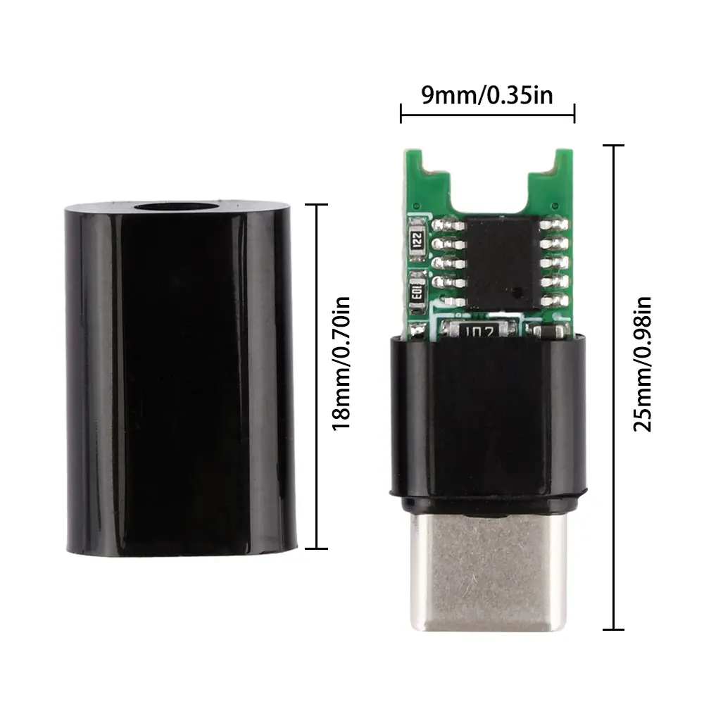 PD QC Quick Charge Trigger Decoy Board USB DC-DC 5/9/12/20V Type-c  Module Power Delivery Power Bank Board Fast Charging Module
