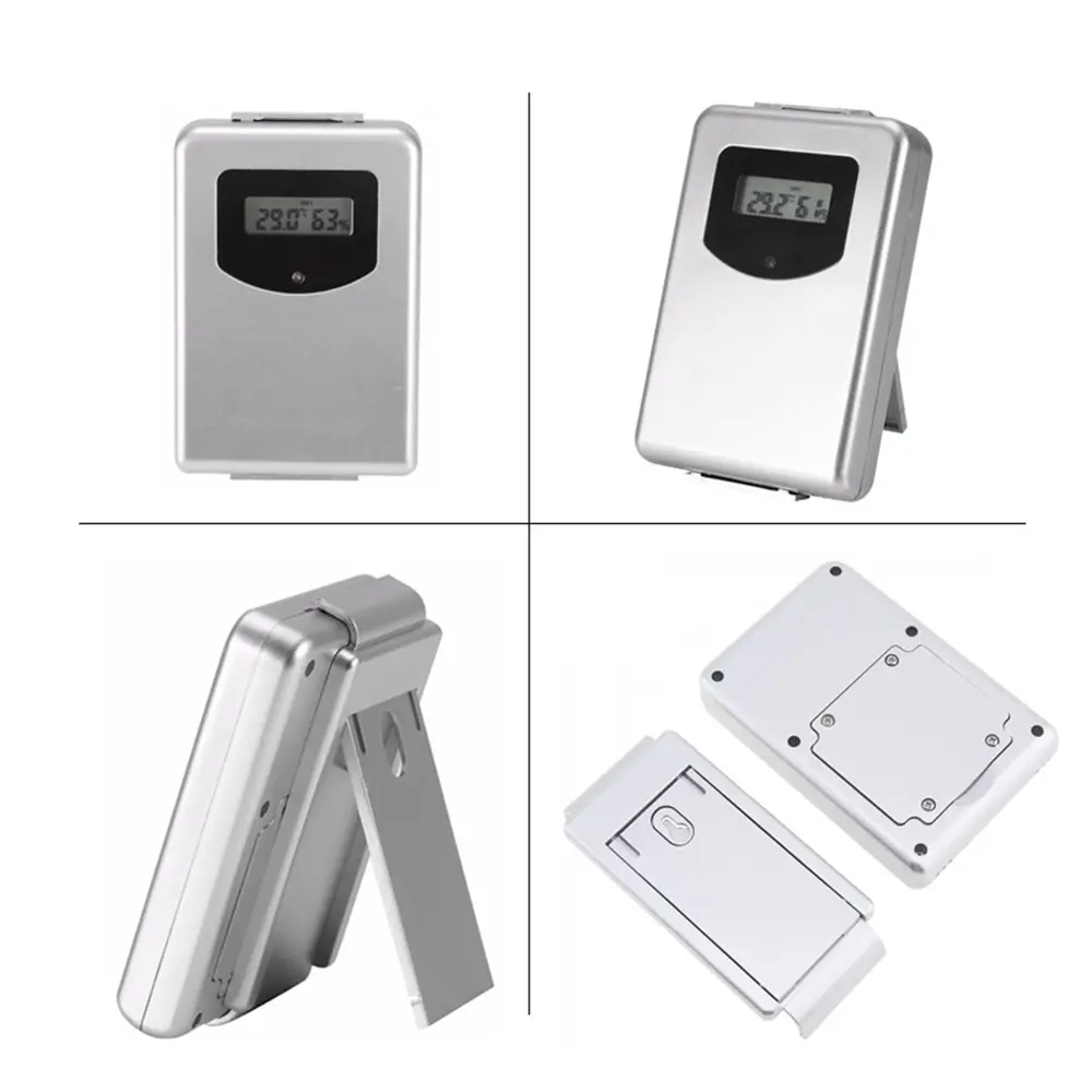 433MHz Wireless Weather Station Remote Monitor Digital Thermometer Hygrometer -20℃-70℃ 20%-95%RH Temperature And Humidity Meter
