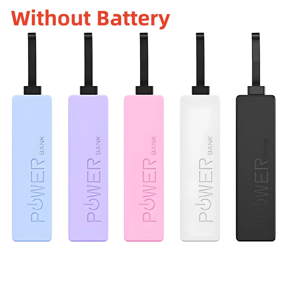 Mobile Power Bank Case DIY Kit 1*18650/21700 Battery Storage Box Holder Type-C Portable Battery Housing Without Battery