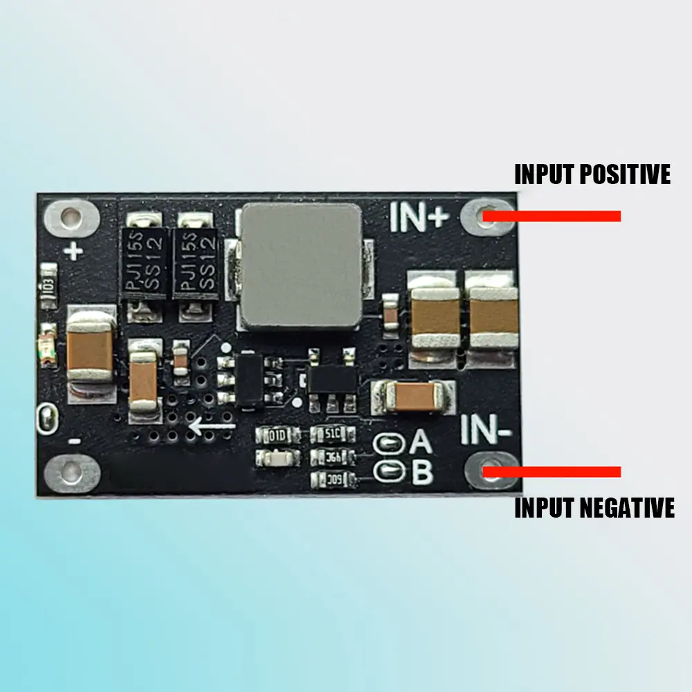 DC-DC 3-5.5V to 12V 1A Step-Down Boost Module 10W to Set 5V 8V 9V 12V Output Lithium Battery PCB DC-DC Step-Down Boost Board
