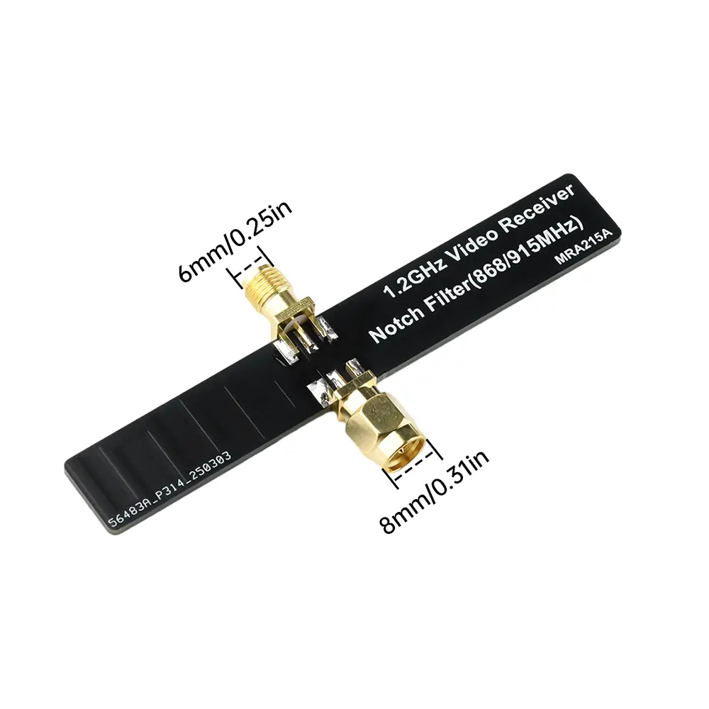 Filter 1.2GHZ VRX NOTCH 868/915MHZ Filter Compatible With 1.2-1.3GHz Image Transmission Receivers