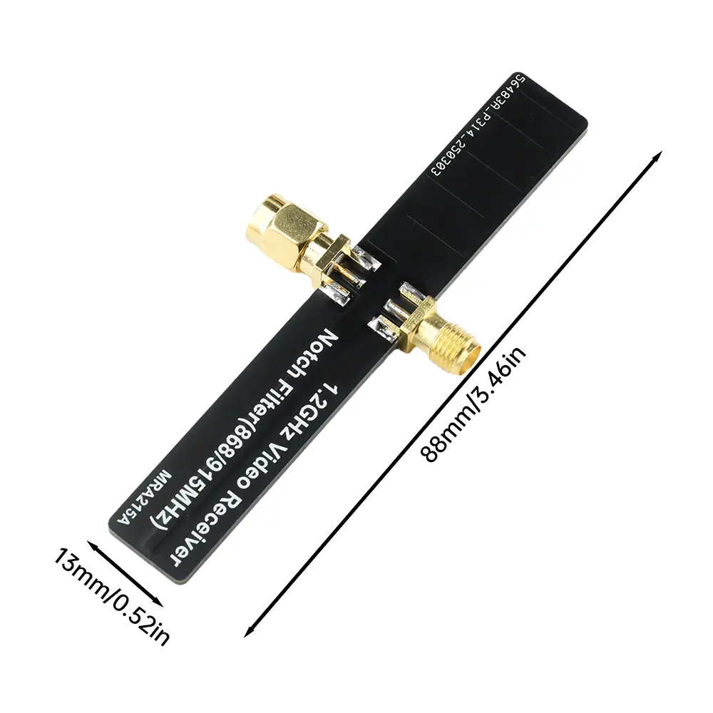 Filter 1.2GHZ VRX NOTCH 868/915MHZ Filter Compatible With 1.2-1.3GHz Image Transmission Receivers