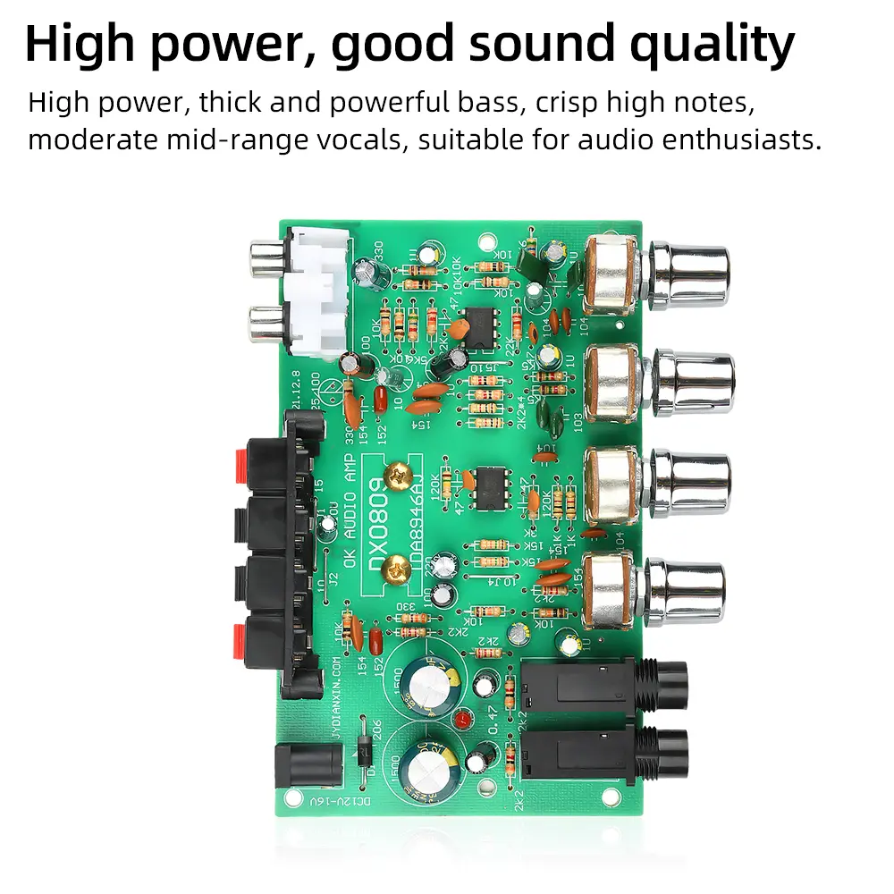 40W+40W Digital Sound Amplifier Board TDA8944/TDA8946 40W*2 2.0 Channel Audio Amplifiers AMP Module Home Theater Amplifier