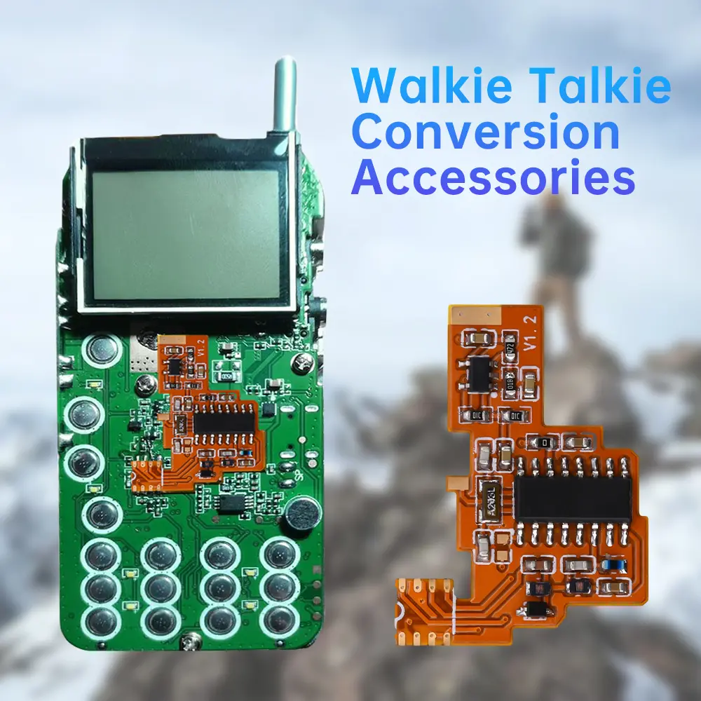 K5/K6 Walkie Talkie Shortwave Full Band Receiver/Dual Antenna FPC Radio Module Modification For Quansheng Modified Chip