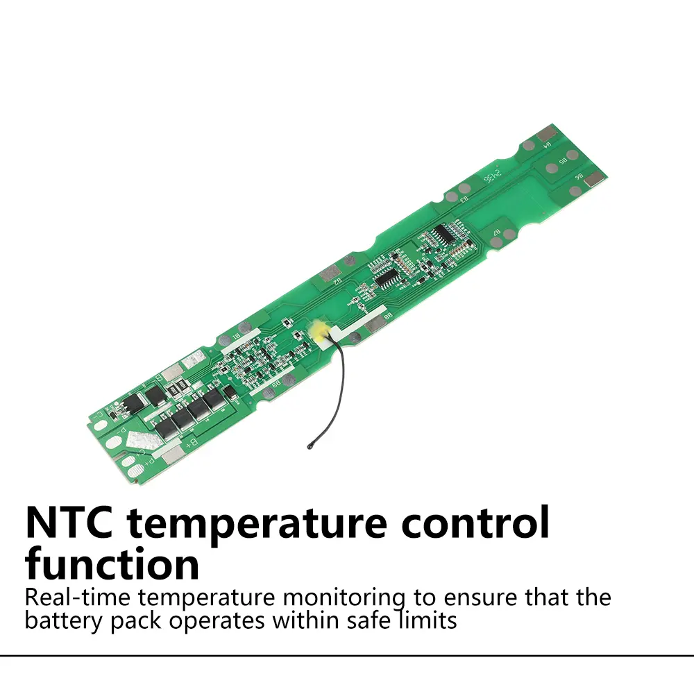 10S 36V 15A BMS Lithium Battery Protection Board With NTC Temperature Control For Electric Scooter 18650 Battery Pack