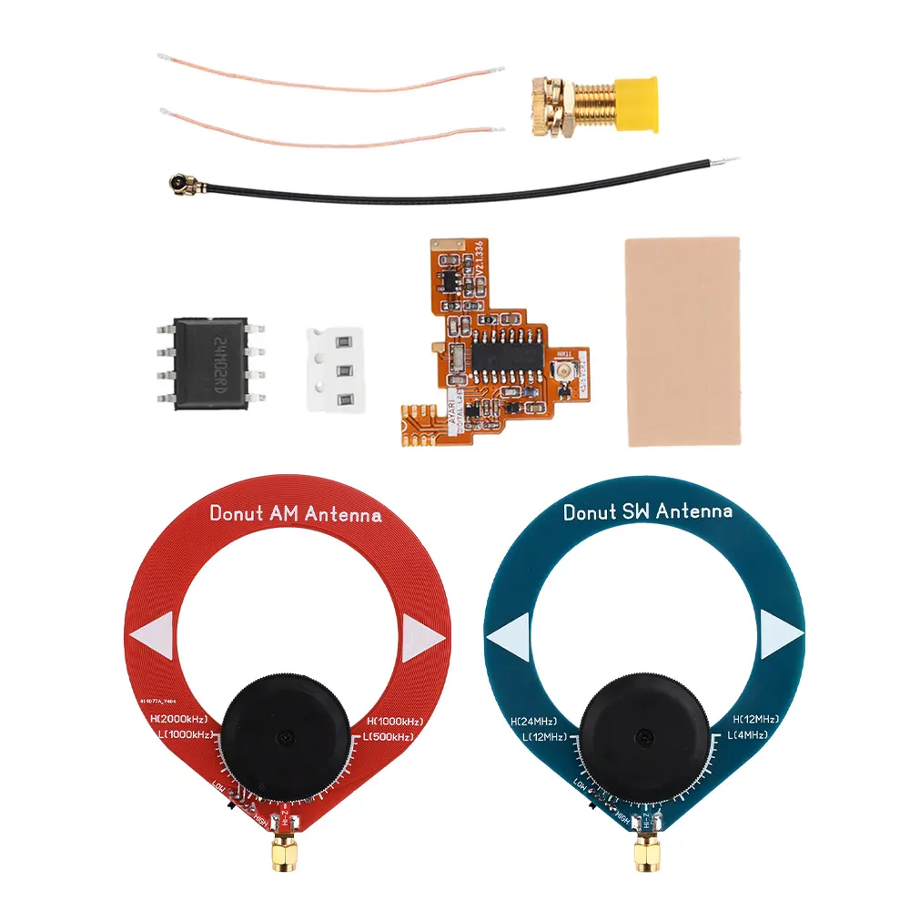 K5/K6 Walkie Talkie Shortwave Full Band Receiver/Dual Antenna FPC Radio Module Modification For Quansheng Modified Chip