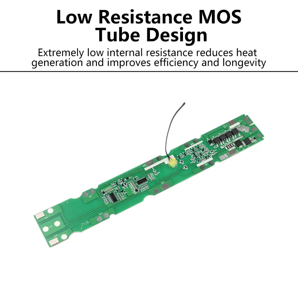 10S 36V 15A BMS Lithium Battery Protection Board With NTC Temperature Control For Electric Scooter 18650 Battery Pack