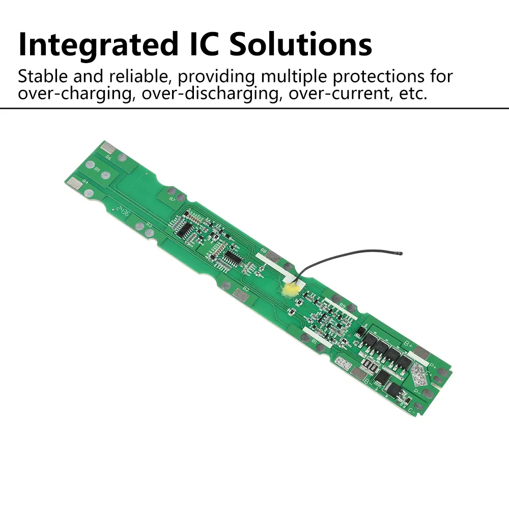 10S 36V 15A BMS Lithium Battery Protection Board With NTC Temperature Control For Electric Scooter 18650 Battery Pack