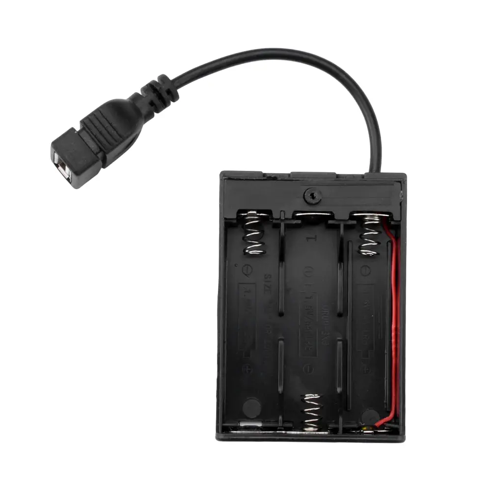 3/4 Slots AA Battery Cases 3/4PCS 6V 4.5V Battery Holder Battery Storage Boxes DIY Power Bank Shell Mobile Power Supply Housing