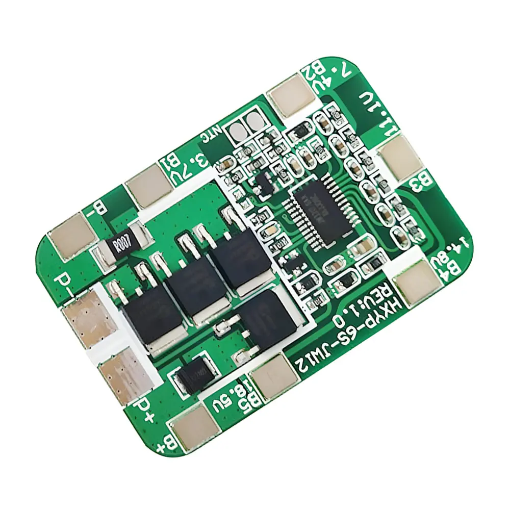 6S BMS 18650 Lithium Battery Protection Board 14A 25.2V Li-ion Battery Protection Module Integrated Circuits