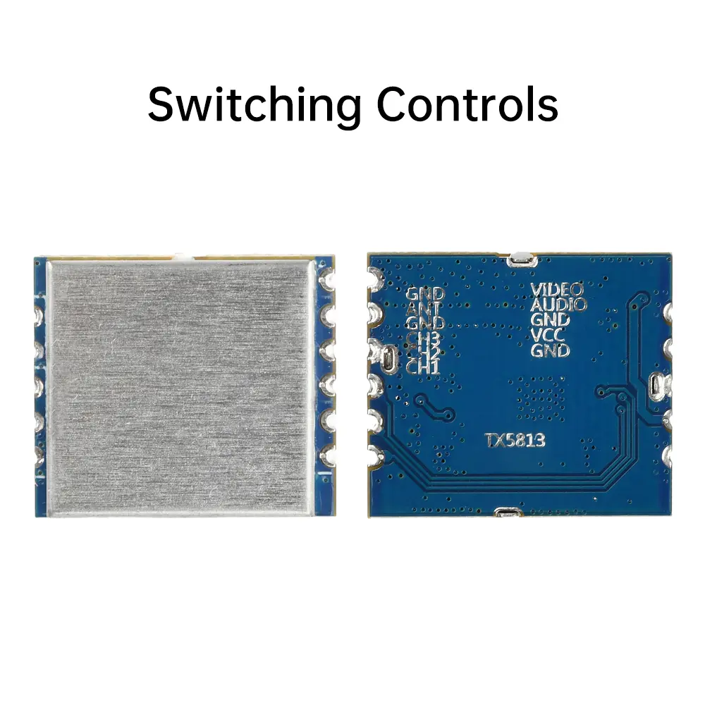 5.8G TX5813 20mW Transmitter Module RF Transmission Module FPV Video Audio VTX SPI Switching Control 8 Channel FM