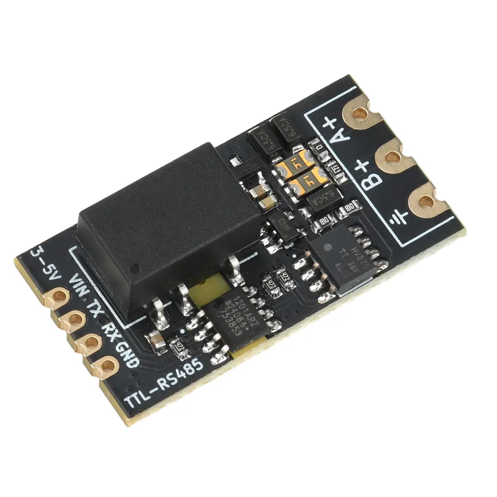 DC 3.3V/5V Isolated TTL to RS485 Level Board Module Serial Automatic Reverse High Speed 2Mbps Communication Isolation