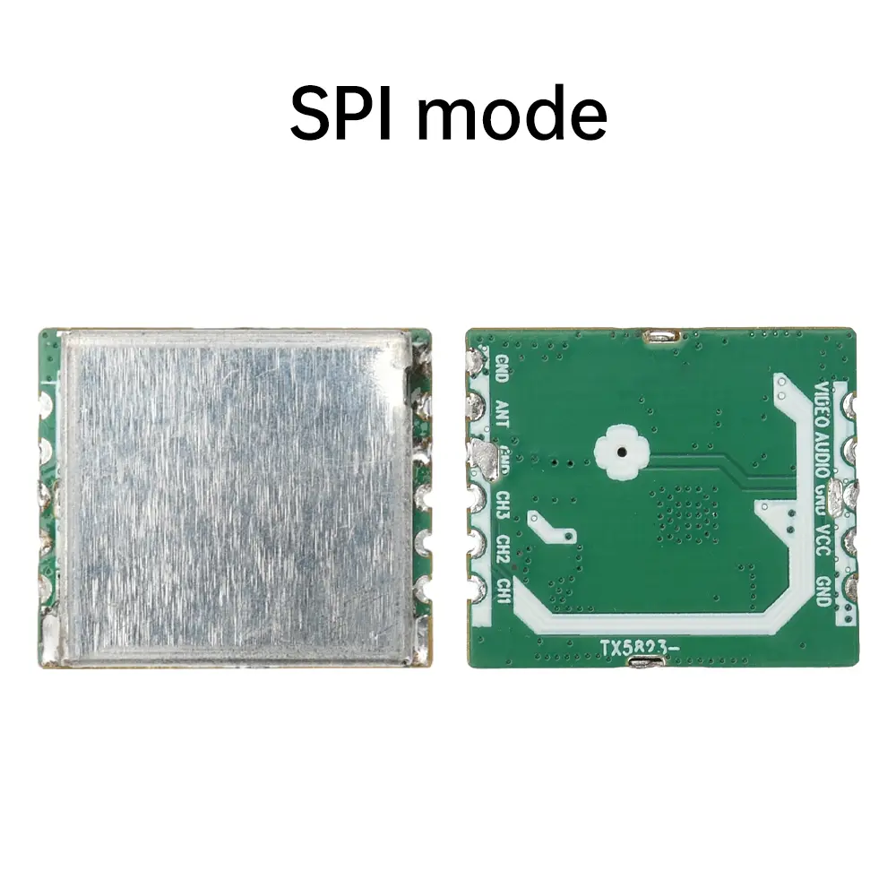 5.8G FM Audio Video Transmit Module TX5823S 100mW Transmitter Transmission Module 8 Channel 5645-5945MHz ISM