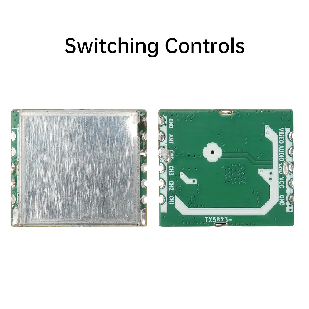 5.8G FM Audio Video Transmit Module TX5823S 100mW Transmitter Transmission Module 8 Channel 5645-5945MHz ISM
