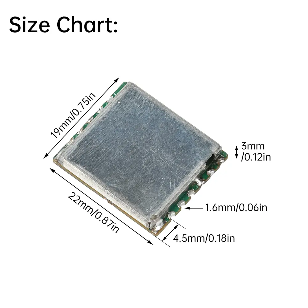 5.8G FM Audio Video Transmit Module TX5823S 100mW Transmitter Transmission Module 8 Channel 5645-5945MHz ISM