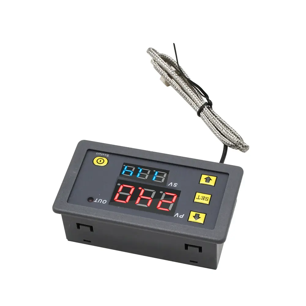 W3230 AC 110-220V DC 5-24V K-type Digit Temperature Controller LED Thermostat Temperature Control Module Relay Output -60-500°C