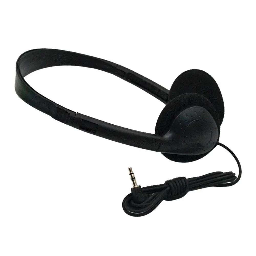 1/5 PCS Portable Headphone Comfortable Wearing Noise Reduction ABS Wired Headset Earbud Stereo 3.5mm Clear Gaming for Gamer
