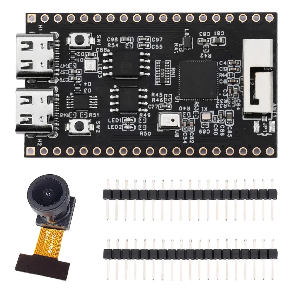 ESP32-S3-CAM Development Board 2.4G WiFi Bluetooth Module With MIC OV2640 Camera Module Dual Type-C ESP32-S3 BT Module
