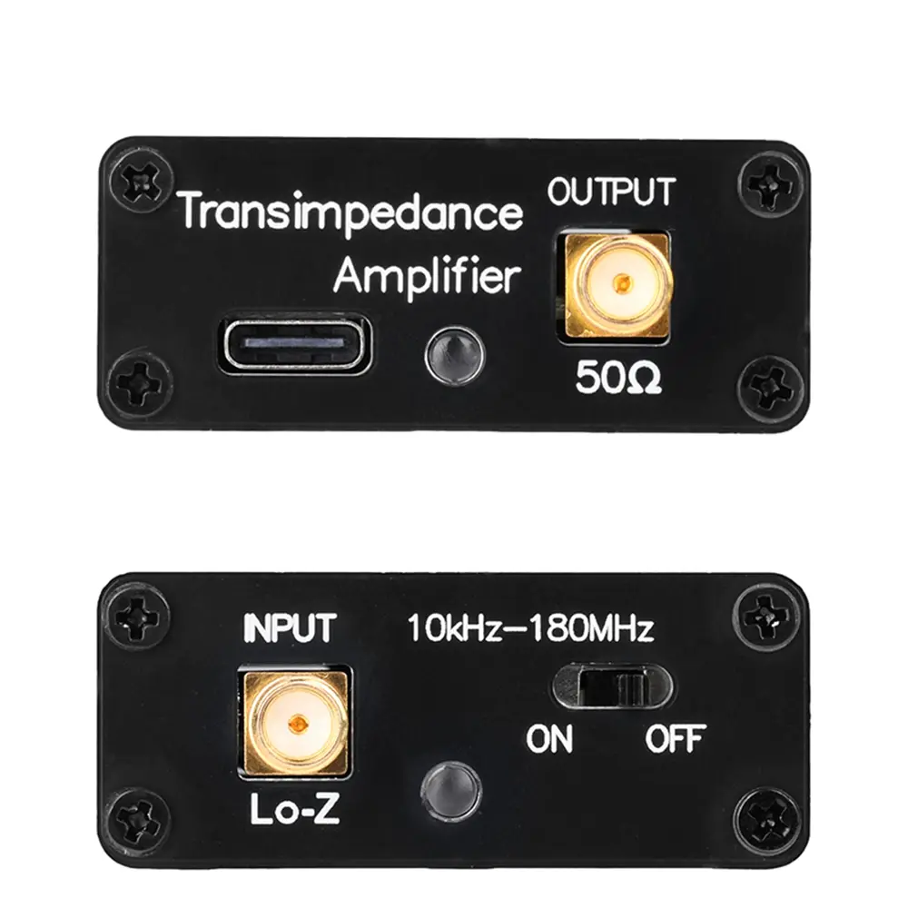 Antenna Converter DC 5V 10k-180MHz Low impedance Converter for Receiving Antenna for Radio Walkie Talkie Type-C
