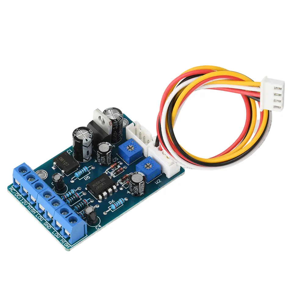 For TA7318P VU Meter Driver PCB Board Stereo Module Pre Amplifier Electronic Tube Db Meter Level Meter Driver Module 3w