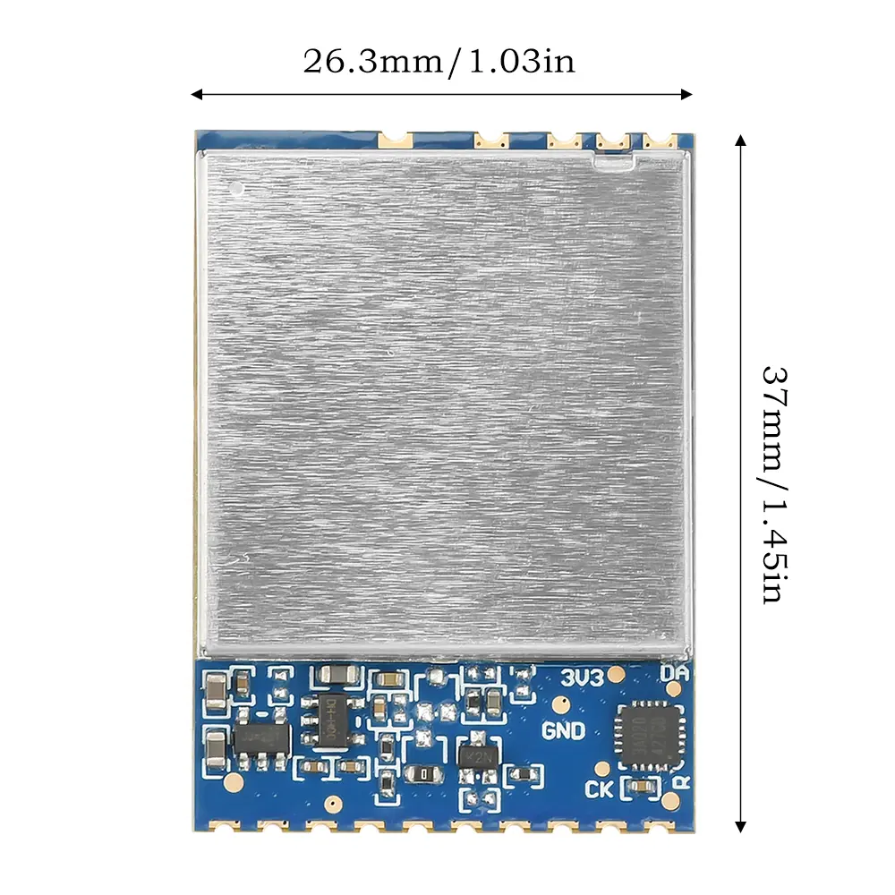 DC 5V VM1373R 1.2G 1.3G FPV Image Transmission Module Analog Wireless Audio and Video  Transmitter Receiver Module