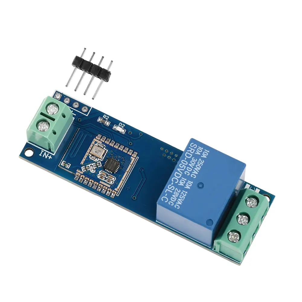 DC 5-30V Bluetooth Proximity Switch 1 Channel Relay Module Phone Automatic Connection Sensing Switch Support App/Mini Program