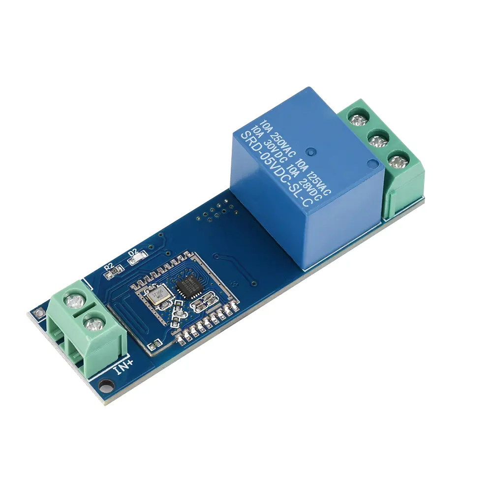 DC 5-30V Bluetooth Proximity Switch 1 Channel Relay Module Phone Automatic Connection Sensing Switch Support App/Mini Program