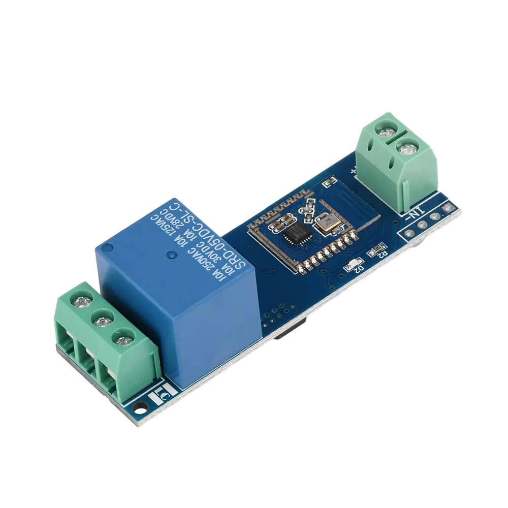 DC 5-30V Bluetooth Proximity Switch 1 Channel Relay Module Phone Automatic Connection Sensing Switch Support App/Mini Program