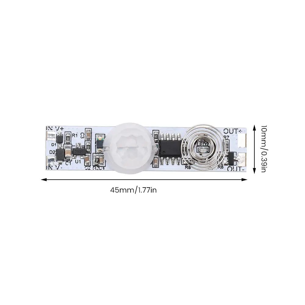 Smart Dual Control Induction Switch Module Human Presence Motion PIR Sensor Module Infrared Induction Hand Scan Switch Board