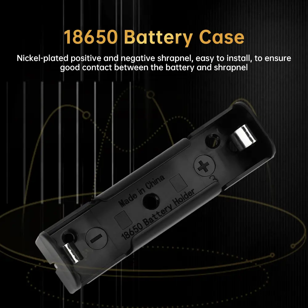 1/5/10PCS 18650 Battery Holder SMD Battery Storage Box Container 1 Slot Battery Case Housing Container Power Bank Case DIY Kit