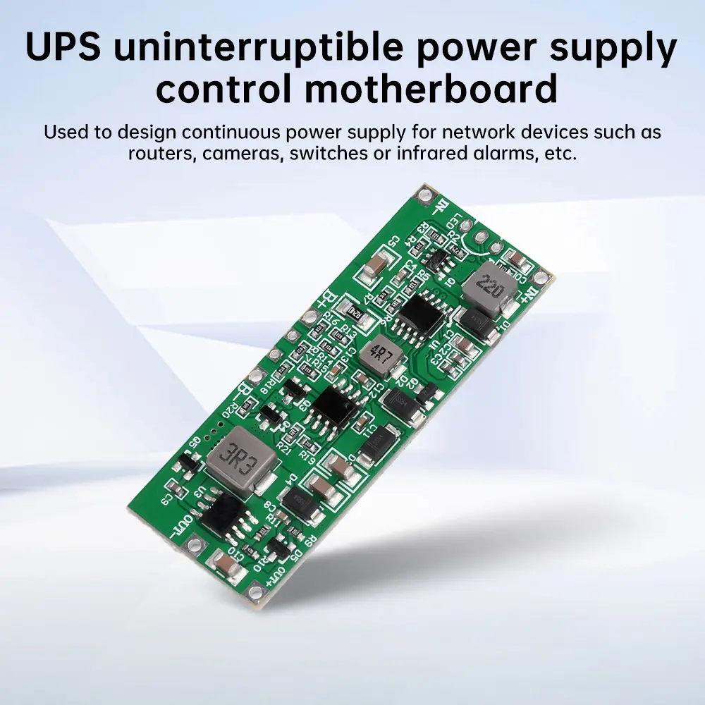 12V 36W DC UPS Module High-power Uninterruptible Power Supply For 3S 18650 Lithium Battery UPS Charge Discharge Protection