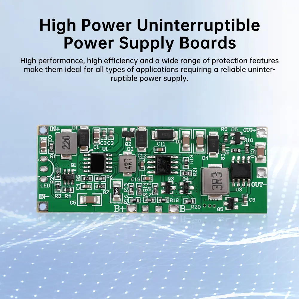 12V 36W DC UPS Module High-power Uninterruptible Power Supply For 3S 18650 Lithium Battery UPS Charge Discharge Protection