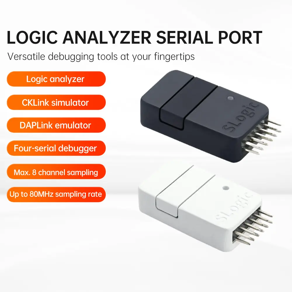 Sipeed SLogic Combo 8 Logic Analyzer DAPLink CKLink Debugger Tool 80M Serial Port
